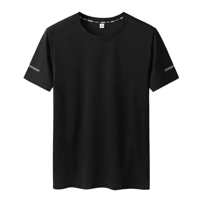 T-Shirt Homme Grande Taille 6XL–12XL | Séchage Rapide & Ultra Confort – Col Rond Manches Courtes Oversize Ma boutique