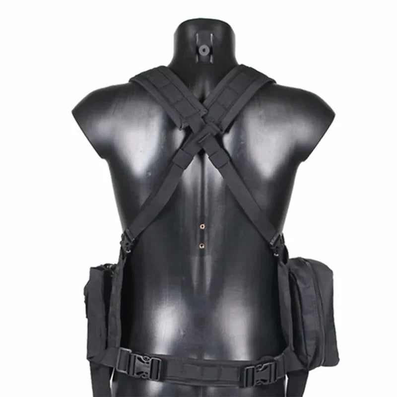Chest Rig Tactique “Apron” – Wolf Enemy Performance professionnelle – Polyvalence outdoor – Design opérationnel Ma boutique
