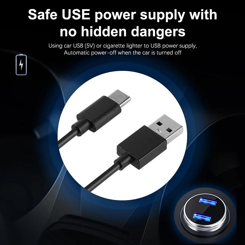 Affichage Tête Haute (HUD) de Vitesse pour Véhicule – Compteur Numérique GPS, Projection sur Pare-Brise, Accessoire Électronique Auto - BLACKBEARD OUTDOOR INDUSTRIES