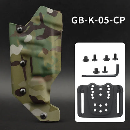 Holster Tactique KYDEX pour Pistolet avec Système de Retrait Rapide et Support pour Lampe X300 – Compatible Beretta M9, CZP-01, SP-01, FNX-45 et Plus - BLACKBEARD OUTDOOR INDUSTRIES