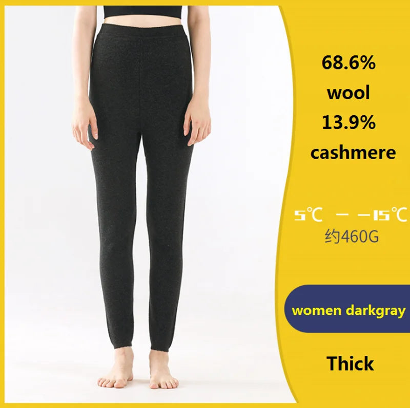 Sous-vêtements Thermiques en Laine Merinos pour Hommes et Femmes – Pantalon Long John d’Hiver avec Cashmere et Soie BLACKBEARD OUTDOOR INDUSTRIES