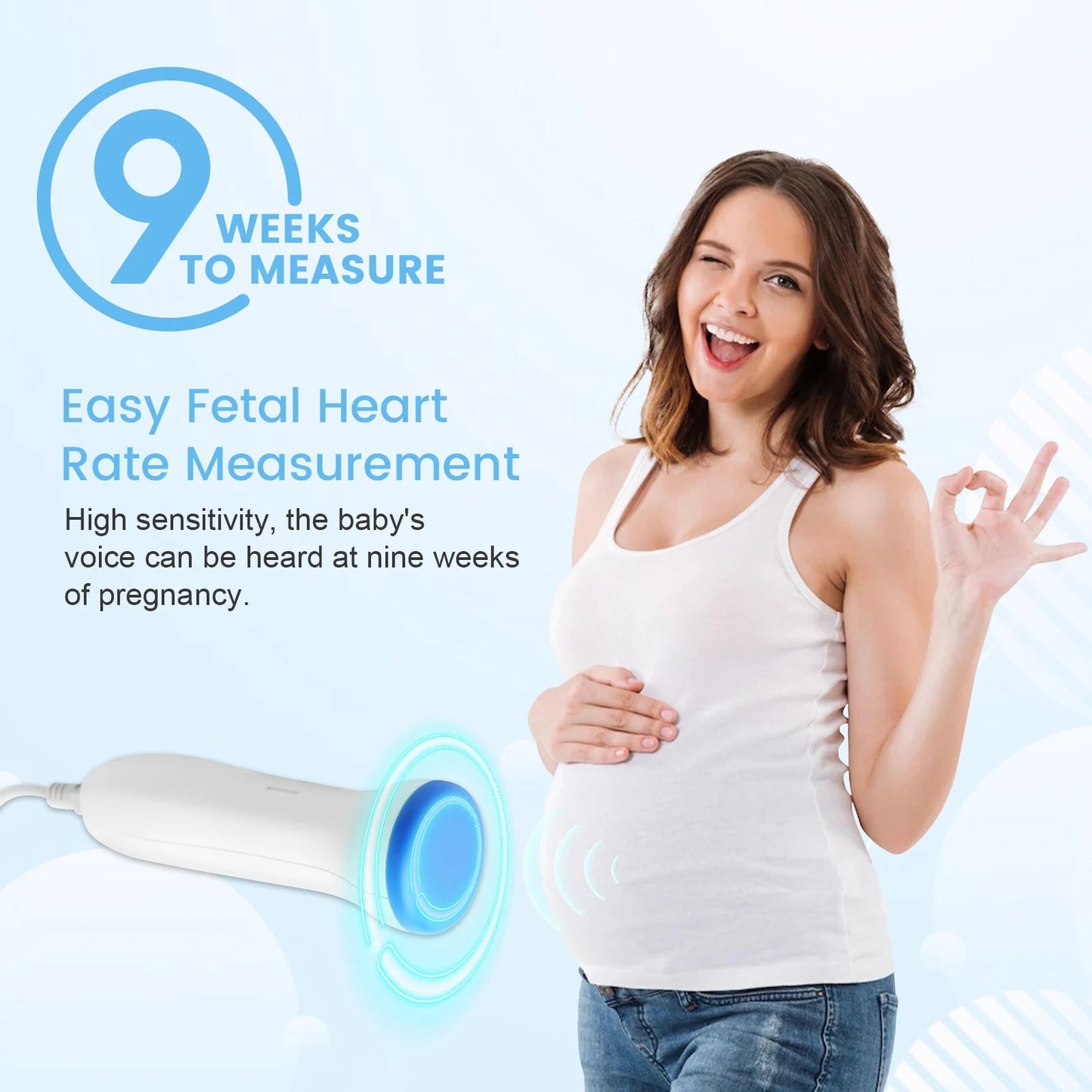 🎧 Doppler Fœtal 3 MHz – Détecteur de Battements de Cœur pour Bébé Ma boutique