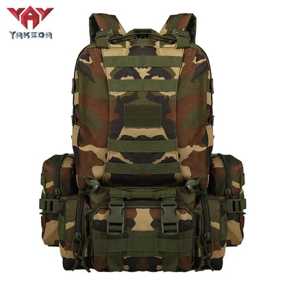 YAKEDA Sac à Dos Tactique MOLLE – Sac Duffel Multifonction Outdoor - BLACKBEARD OUTDOOR INDUSTRIES
