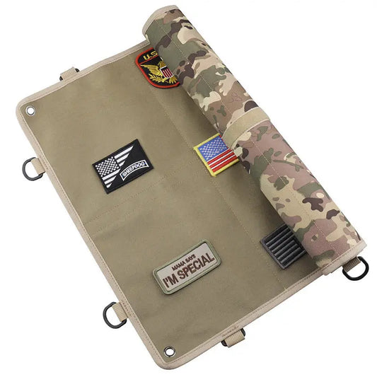 Panneau de Rangement pour Patchs Tactiques – Support en Velcro pour Collection de Médailles, Emblèmes et Insignes Militaires - BLACKBEARD OUTDOOR INDUSTRIES