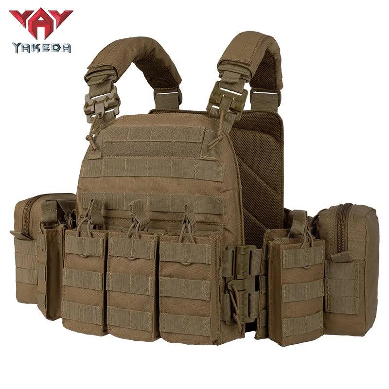 Gilet d’Entraînement YAKEDA – Démontable, Extensible et Ultra-Résistant - BLACKBEARD OUTDOOR INDUSTRIES