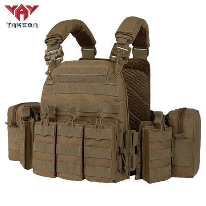 Gilet d’Entraînement YAKEDA – Démontable, Extensible et Ultra-Résistant - BLACKBEARD OUTDOOR INDUSTRIES