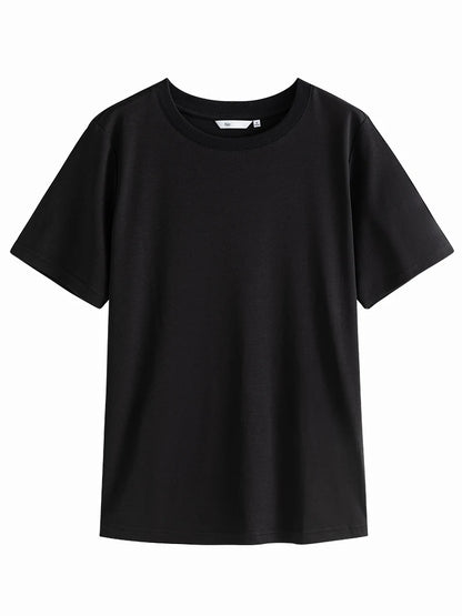 T-shirt Femme 100% Coton FSLE | Col Rond | Manches Courtes | Blanc ou Noir | Été & Printemps - BLACKBEARD OUTDOOR INDUSTRIES