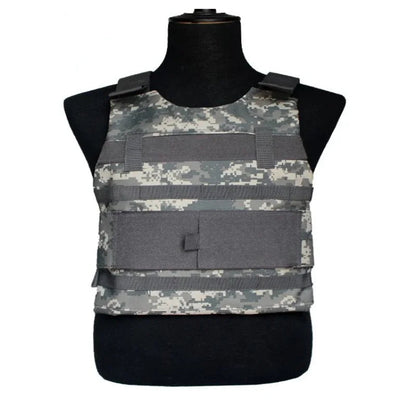 Gilet Tactique Camouflage Noir - Gilet Multifuntionnel de Sports et Entraînement, Idéal pour la Chasse et les Activités de Terrain BLACKBEARD OUTDOOR INDUSTRIES