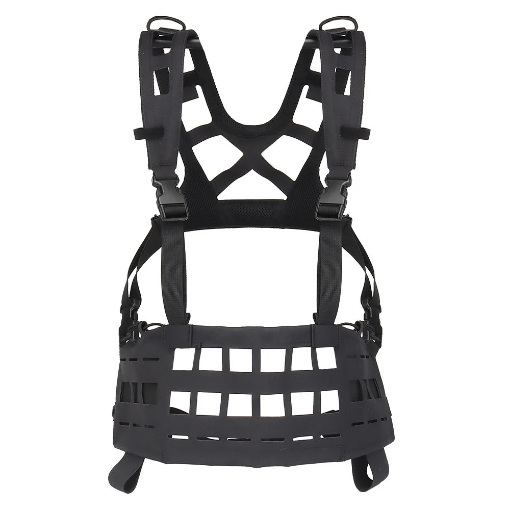 Gilet Tactique SPC - Chest Rig Léger avec Système Molle, Multi-fonction, Convertible, Plateforme de Transport de Charge pour Chasse et Activités Tactiques - BLACKBEARD OUTDOOR INDUSTRIES