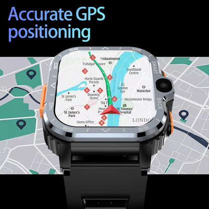 Montre Connectée VALDUS PGD Android – Écran 2,03", Double Caméra HD, 4G LTE, 64 Go ROM, NFC & WiFi - BLACKBEARD OUTDOOR INDUSTRIES