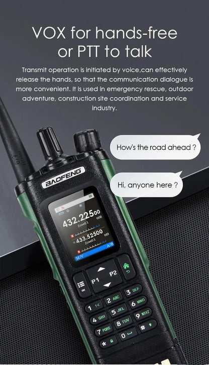 🔊 Talkie-Walkie Baofeng UV-32 – Puissant, Multi-Bande, Programmable via Bluetooth Ma boutique