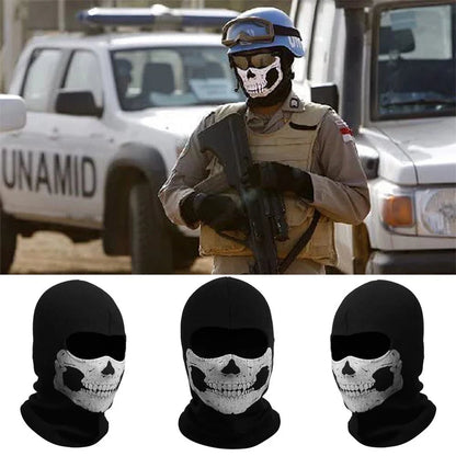 Full Face Mask Black Ghosts  Balaclava Skull Ma boutique