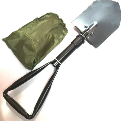 Pelle Pliante Multifonctionnelle Pabott – Pelle Sapeur Militaire Grande Taille Verte pour Camping et Plein Air - BLACKBEARD OUTDOOR INDUSTRIES