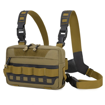 Sac tactique compact à porter sur la poitrine – Unisex, avec multiples poches pour un rangement sécurisé des équipements, accessoires et essentiels - BLACKBEARD OUTDOOR INDUSTRIES