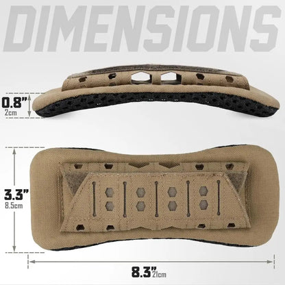 Coussin de Bandoulière pour Sac à Dos – Confort et Protection Anti-Dérapant, Idéal pour Randonnée, Camping et Activités Extérieures - BLACKBEARD OUTDOOR INDUSTRIES