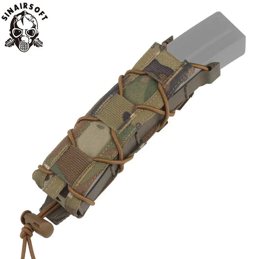 Tactical 9mm Extended Pouch pour Chargeur de Pistolet & Submachine Gun Ma boutique