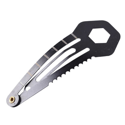 Barrette Tactique Multitool en Acier Inoxydable – Multi-fonction & Auto-Défense - BLACKBEARD OUTDOOR INDUSTRIES