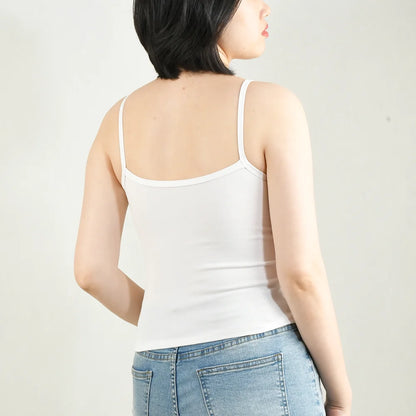 Débardeur Femme à Bretelles Fines avec Coques | Camisole Rembourrée Été – Sport & Casual | S-XL - BLACKBEARD OUTDOOR INDUSTRIES