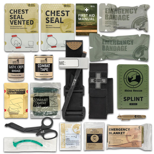 RHINO RESCUE™ – Trauma Kit Tactique de Premiers Secours Ma boutique