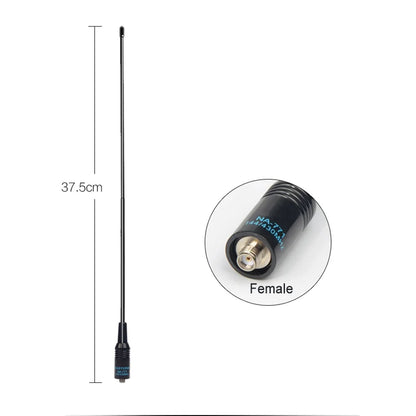Antenne NA-771 SMA-Female VHF/UHF Double Bande – Compatible BaoFeng UV-5R / UV-82 / BF-888S / Kenwood – Jusqu’à 10W - BLACKBEARD OUTDOOR INDUSTRIES