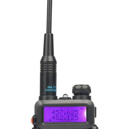Antenne NA-771 SMA-Female VHF/UHF Double Bande – Compatible BaoFeng UV-5R / UV-82 / BF-888S / Kenwood – Jusqu’à 10W - BLACKBEARD OUTDOOR INDUSTRIES