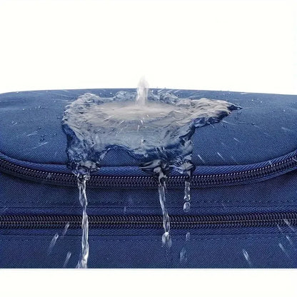 Trousse de Toilette en Cuir PU ou Toile – Grande Capacité & Accroche Murale | Unisexe, Idéale pour les Voyages - BLACKBEARD OUTDOOR INDUSTRIES
