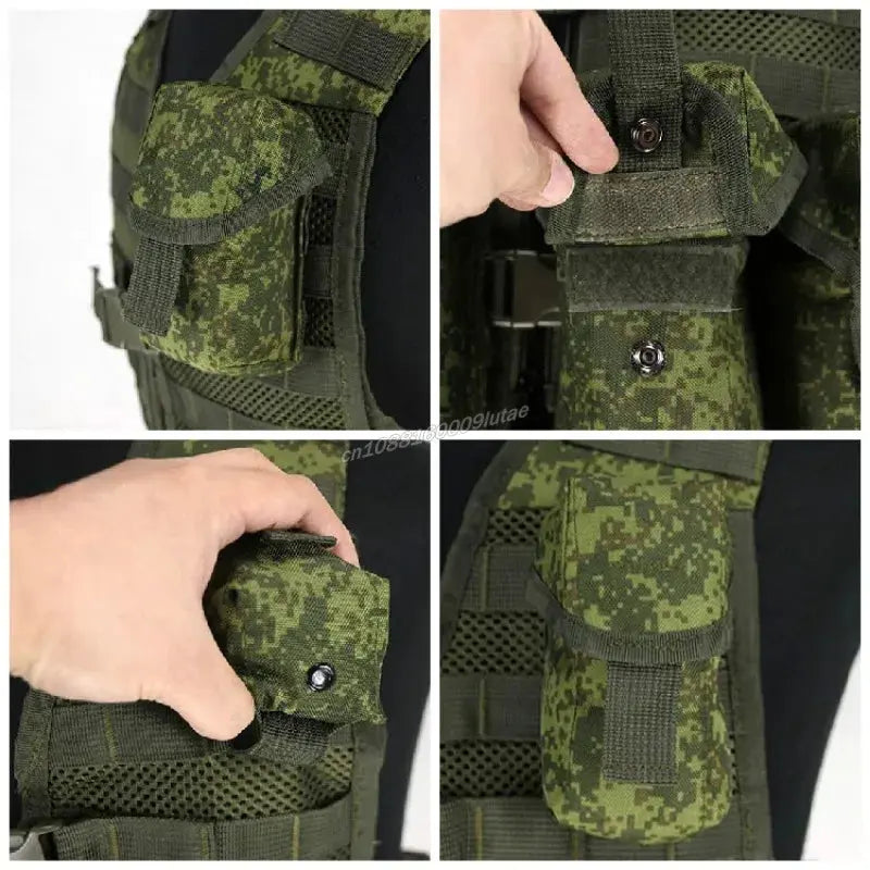 Gilet Tactique 6sh117 MOLLE EMR Little Green Man Ma boutique