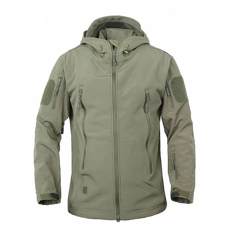 Veste SoftShell Imperméable pour Extérieur 2021 – Coupe-Vent pour Chasse, Ski, Randonnée, Camping, Pêche et Activités Tactiques – Hommes & Femmes - BLACKBEARD OUTDOOR INDUSTRIES