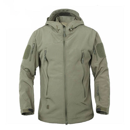 Veste SoftShell Imperméable pour Extérieur 2021 – Coupe-Vent pour Chasse, Ski, Randonnée, Camping, Pêche et Activités Tactiques – Hommes & Femmes - BLACKBEARD OUTDOOR INDUSTRIES