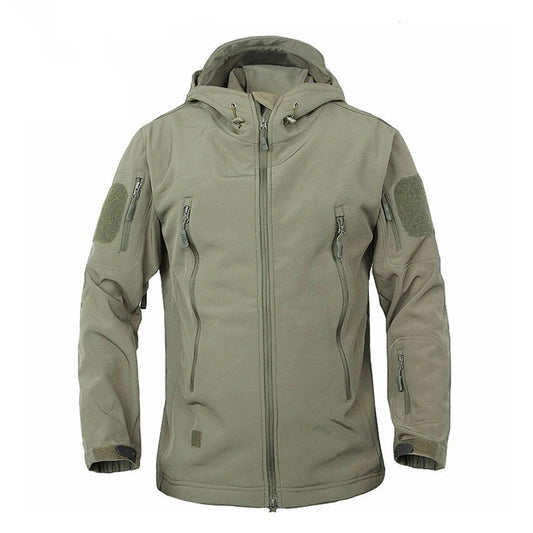 Veste SoftShell Imperméable pour Extérieur 2021 – Coupe-Vent pour Chasse, Ski, Randonnée, Camping, Pêche et Activités Tactiques – Hommes & Femmes - BLACKBEARD OUTDOOR INDUSTRIES