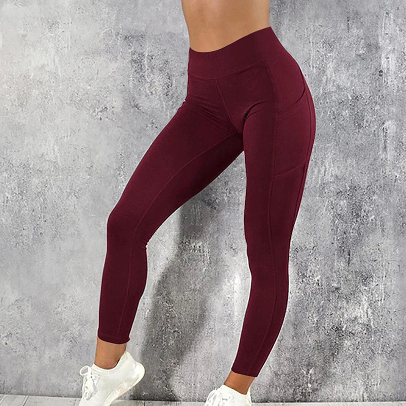 Legging de Yoga Femme Grande Taille avec Poches - BLACKBEARD OUTDOOR INDUSTRIES