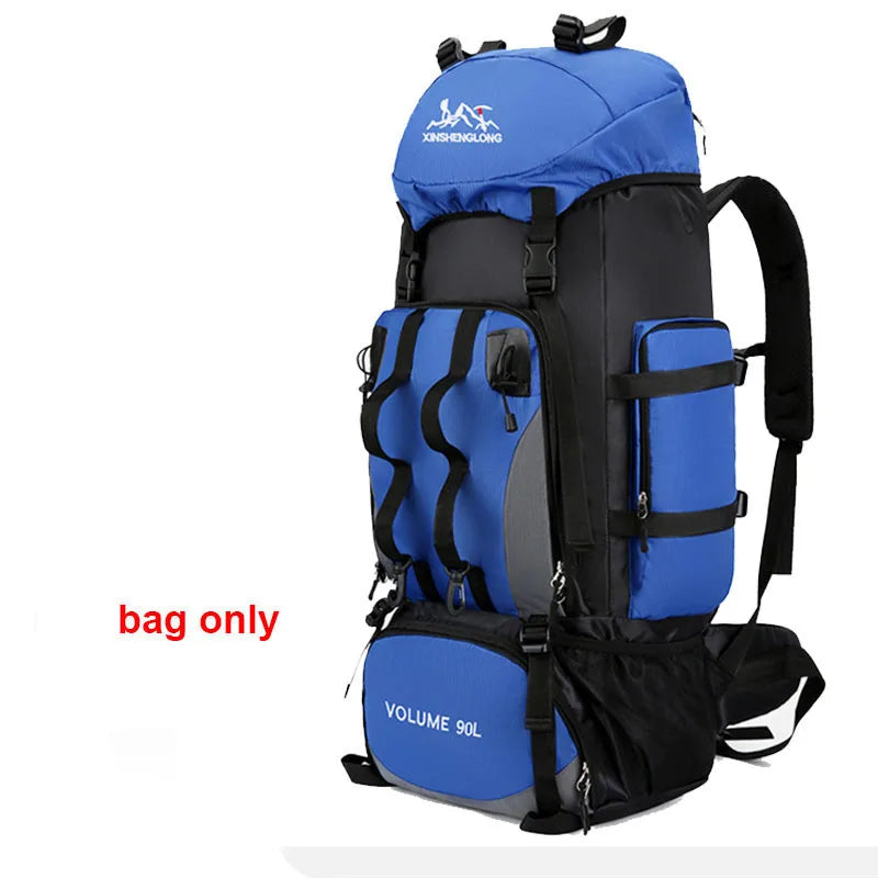 Sac à Dos de Randonnée Imperméable 90L – Sac de Voyage et de Camping avec Grande Capacité, Idéal pour Trekking et Aventures Extérieures - BLACKBEARD OUTDOOR INDUSTRIES