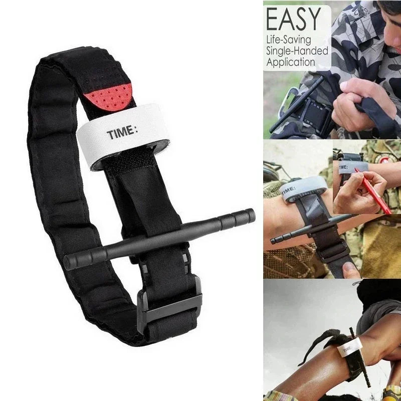 Tourniquet de Secours Tactique – Ceinture Médicale d’Urgence pour Camping, Randonnée, Exploration - BLACKBEARD OUTDOOR INDUSTRIES