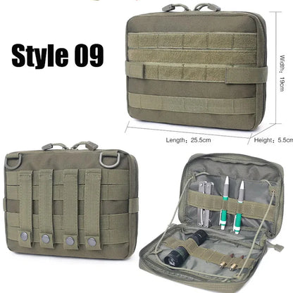 Sacoche Ophidian IFAK EDC Ceinture Taille / Sacoche Tactique pour Chasse, Gilet, Trousse de Premiers Secours, Camping et Survie - BLACKBEARD OUTDOOR INDUSTRIES
