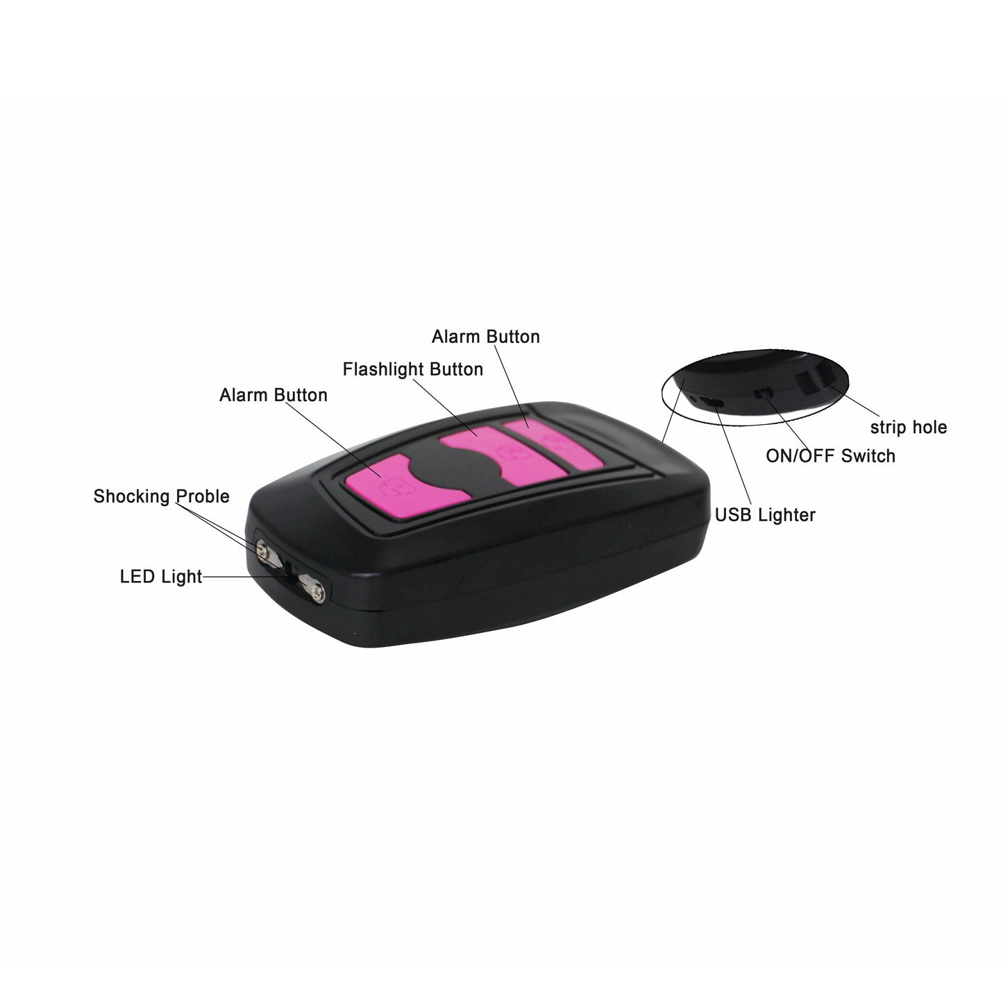 Creative Key Shaped Dual Arc Charging Lighter For Illumination Compact and Portable Electronic Pulse Plasma USB Lighter BLACKBEARD OUTDOOR INDUSTRIES