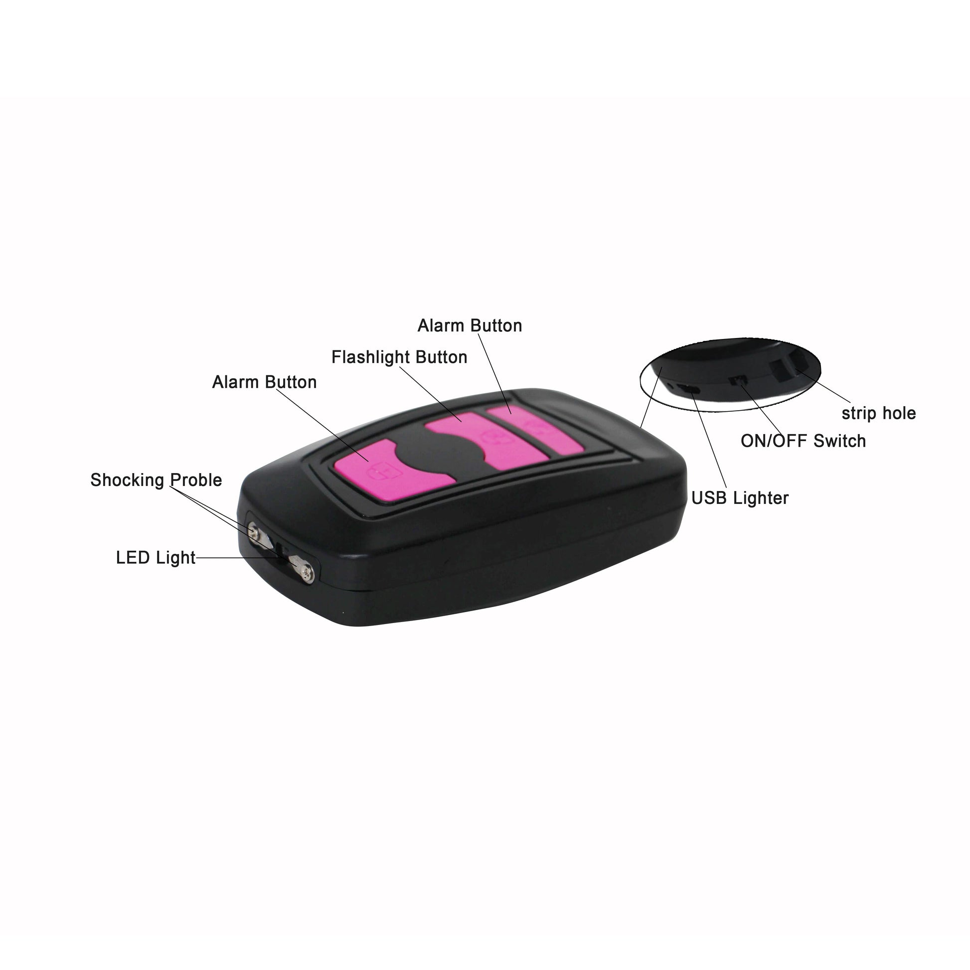 Creative Key Shaped Dual Arc Charging Lighter For Illumination Compact and Portable Electronic Pulse Plasma USB Lighter BLACKBEARD OUTDOOR INDUSTRIES