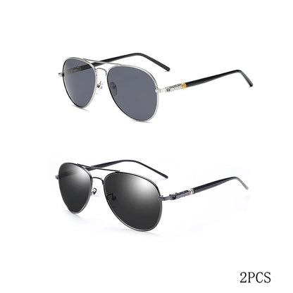 Lunettes de Soleil Polarisées VABBON – UV400 – Unisexe – Style Aviateur – Verres Miroirs Anti-Éblouissement - BLACKBEARD OUTDOOR INDUSTRIES
