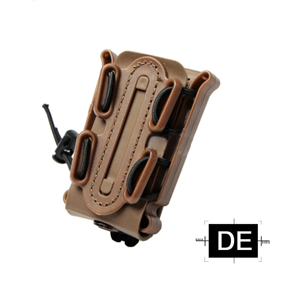 Poche à Chargeur Tactique Molle pour Magasin de Pistolet 9mm avec Clip de Ceinture (Compatible G17, G19, M9, P226) BLACKBEARD OUTDOOR INDUSTRIES