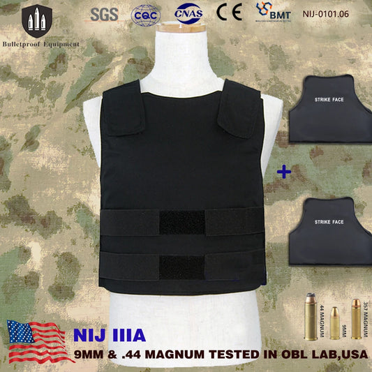 Gilet Pare-Balles Léger NIJ Niveau IIIA – Protection Anti-Balles et Anti-Coupures Discrète - BLACKBEARD OUTDOOR INDUSTRIES