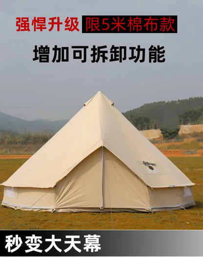 Tente de Luxe Mongolia Yurt pour 6-10 Personnes –  Camping Premium BLACKBEARD OUTDOOR INDUSTRIES