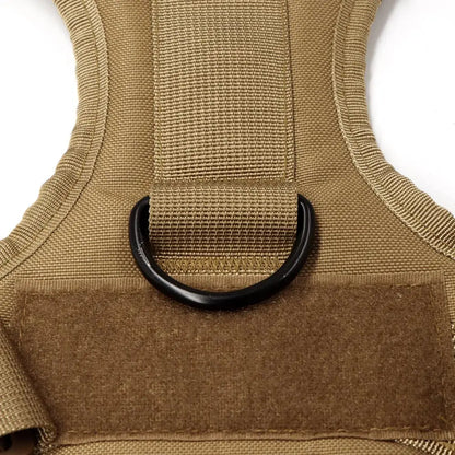 Harnais Tactique PETRAVEL pour Grand Chien – Ensemble Harnais + Collier + Laisse avec Système MOLLE Ma boutique