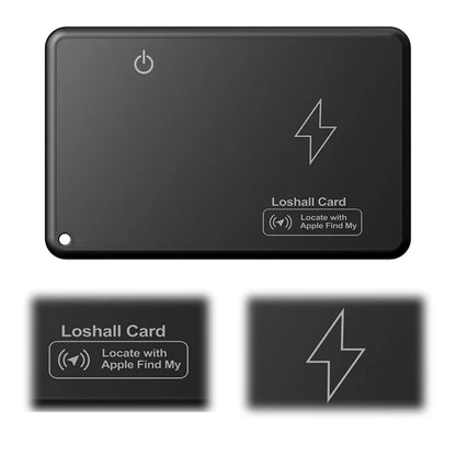 Carte de Localisation Wallet Tracker - GPS avec Recharge Sans Fil pour l'Application Apple Find My (Uniquement iOS) - BLACKBEARD OUTDOOR INDUSTRIES