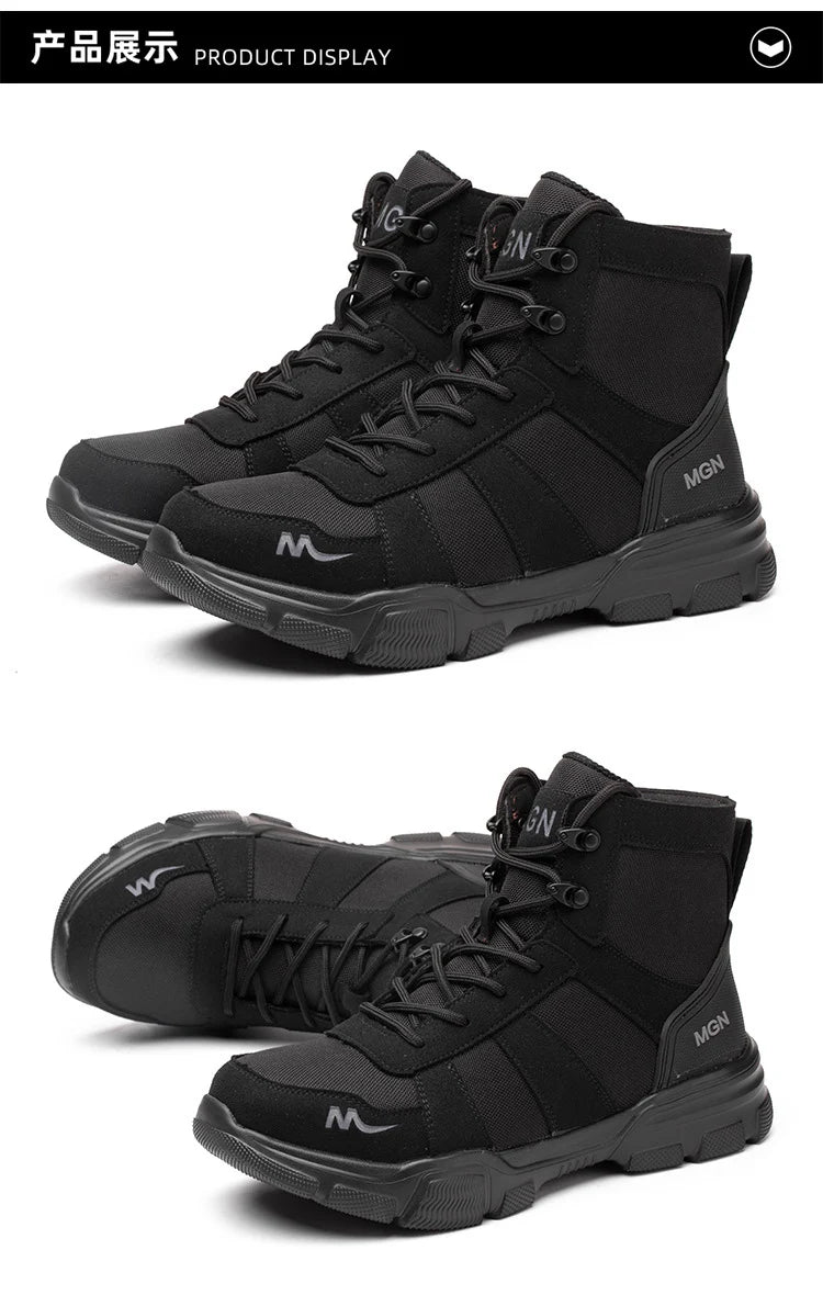 Chaussures de Sécurité Hommes & Femmes – Embout Acier – Antidérapantes & Légères – Certifiées CE - BLACKBEARD OUTDOOR INDUSTRIES