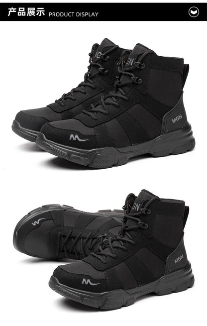 Chaussures de Sécurité Hommes & Femmes – Embout Acier – Antidérapantes & Légères – Certifiées CE - BLACKBEARD OUTDOOR INDUSTRIES
