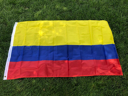 Drapeau de la Colombie 90x150 cm – Bannière en Polyester pour Décoration (Intérieur et Extérieur) BLACKBEARD OUTDOOR INDUSTRIES