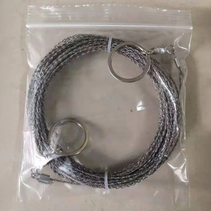 Scie à Fil Portable en Acier Inoxydable – Corde de Coupe Multifonctionnelle - BLACKBEARD OUTDOOR INDUSTRIES