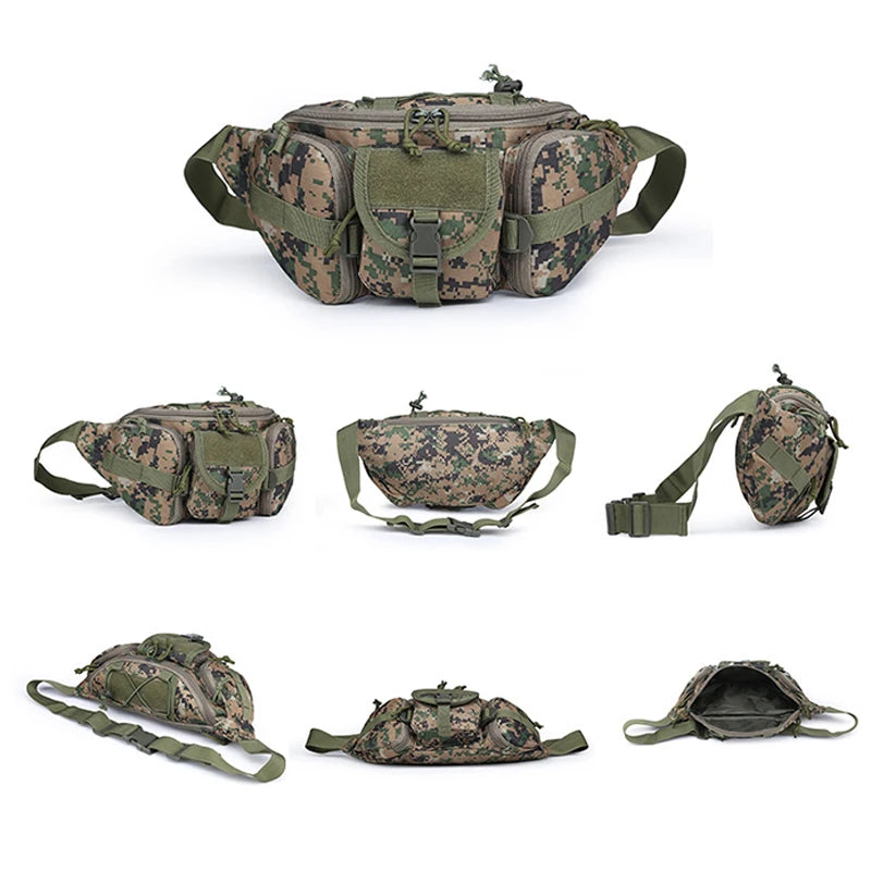 Sac Tactique Ceinture Outdoor – Étanche et Camouflage - BLACKBEARD OUTDOOR INDUSTRIES