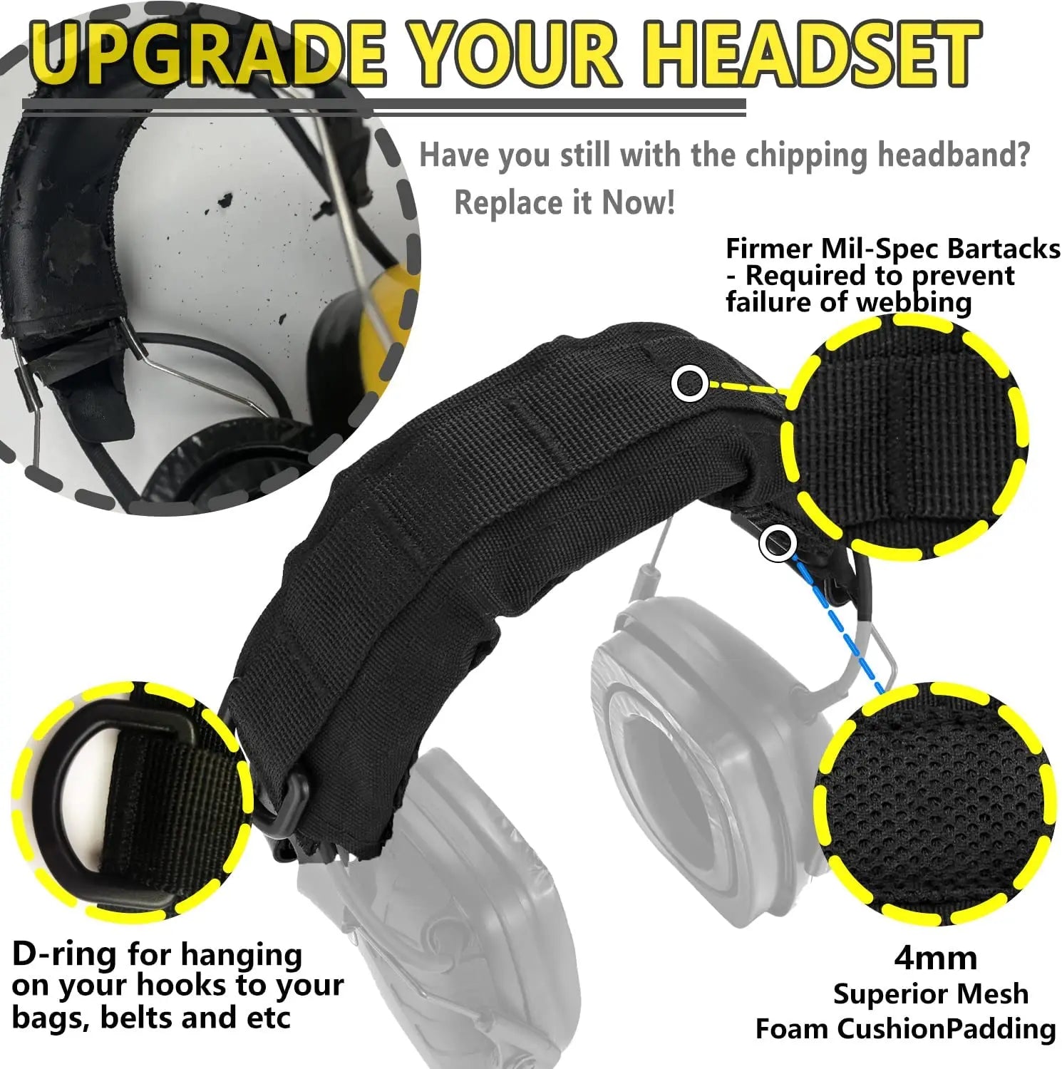 Couvre-Casque Tactique ZOHAN – Protection Avancée pour Casque Modulable BLACKBEARD OUTDOOR INDUSTRIES