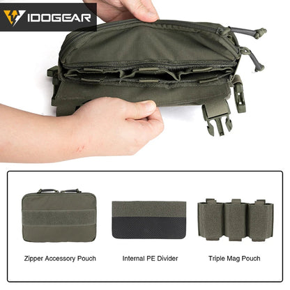 IDOGEAR KGR Tactical Chest Rig MOLLE – Harnais Tactique Compact Ma boutique