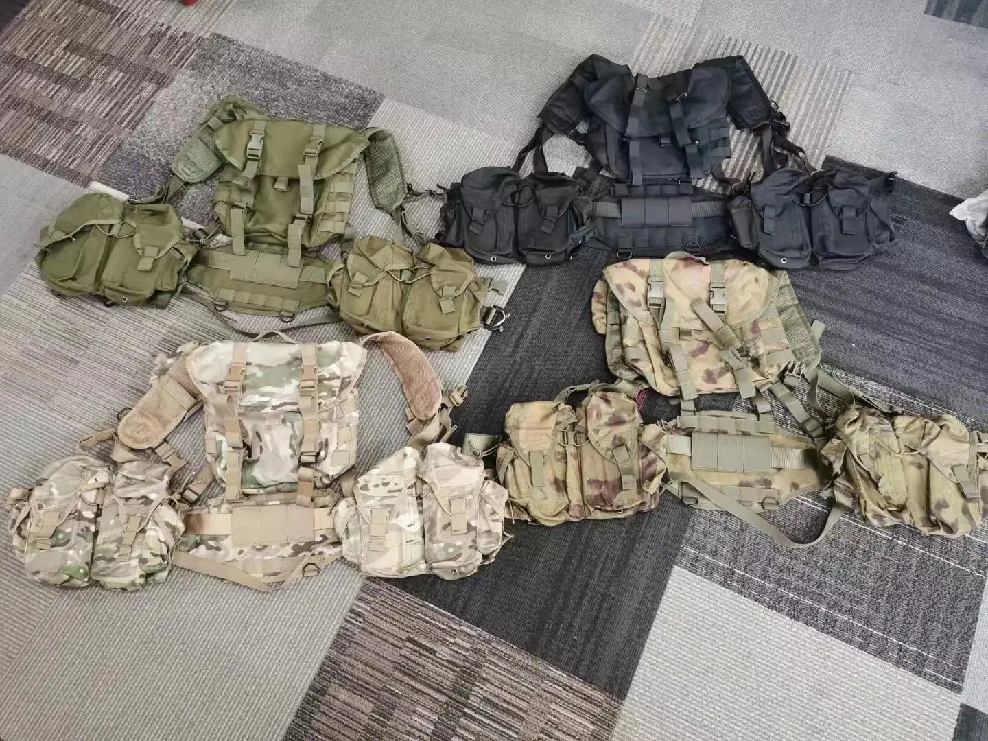 Gilet Tactique Russe SMERSH – Système Modulaire avec Pochettes Détachables Ma boutique